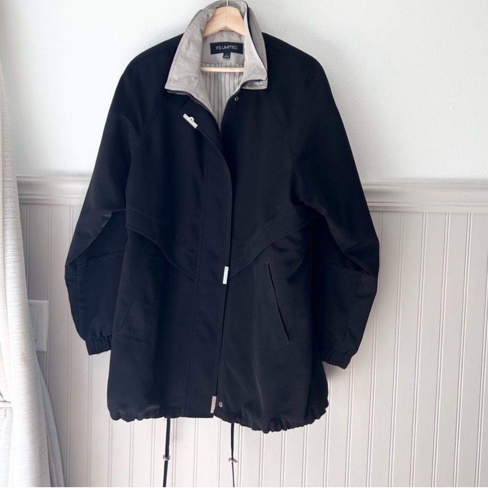 Classic Black Windbreaker by FS Limited Size Large
